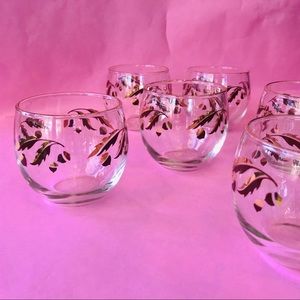 Vintage glasses for punch